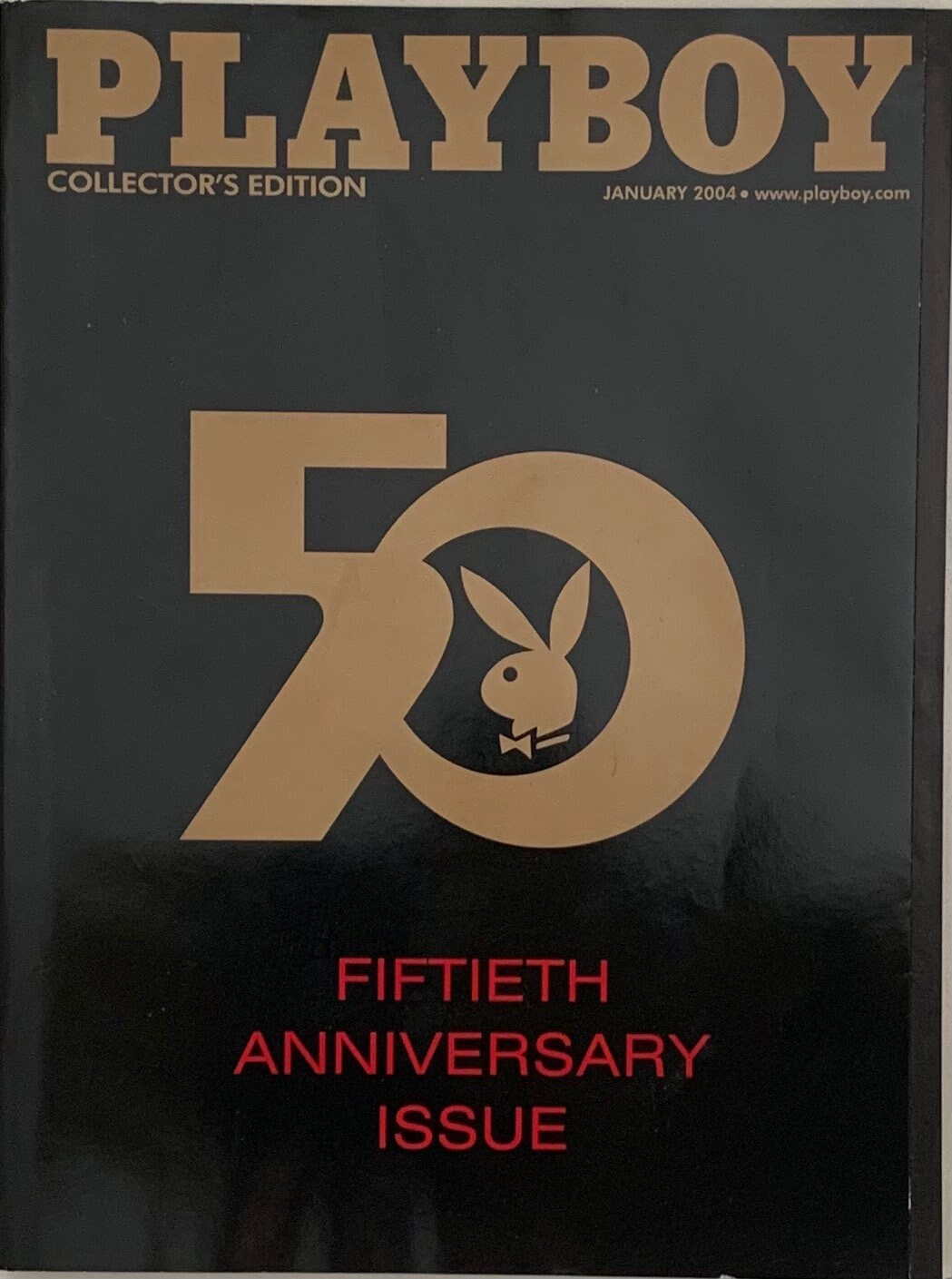 Playboy Magazine 50th Anniversary Issue January 2004 Etsy