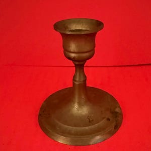Vintage Brass Candlestick Holder 3&quot;