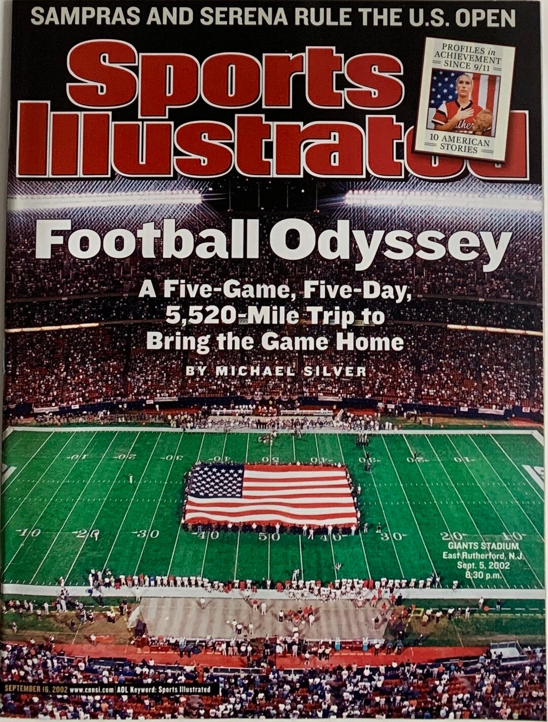 Collectible Sport Illustrated Magazine New York Giants Stadium Etsy