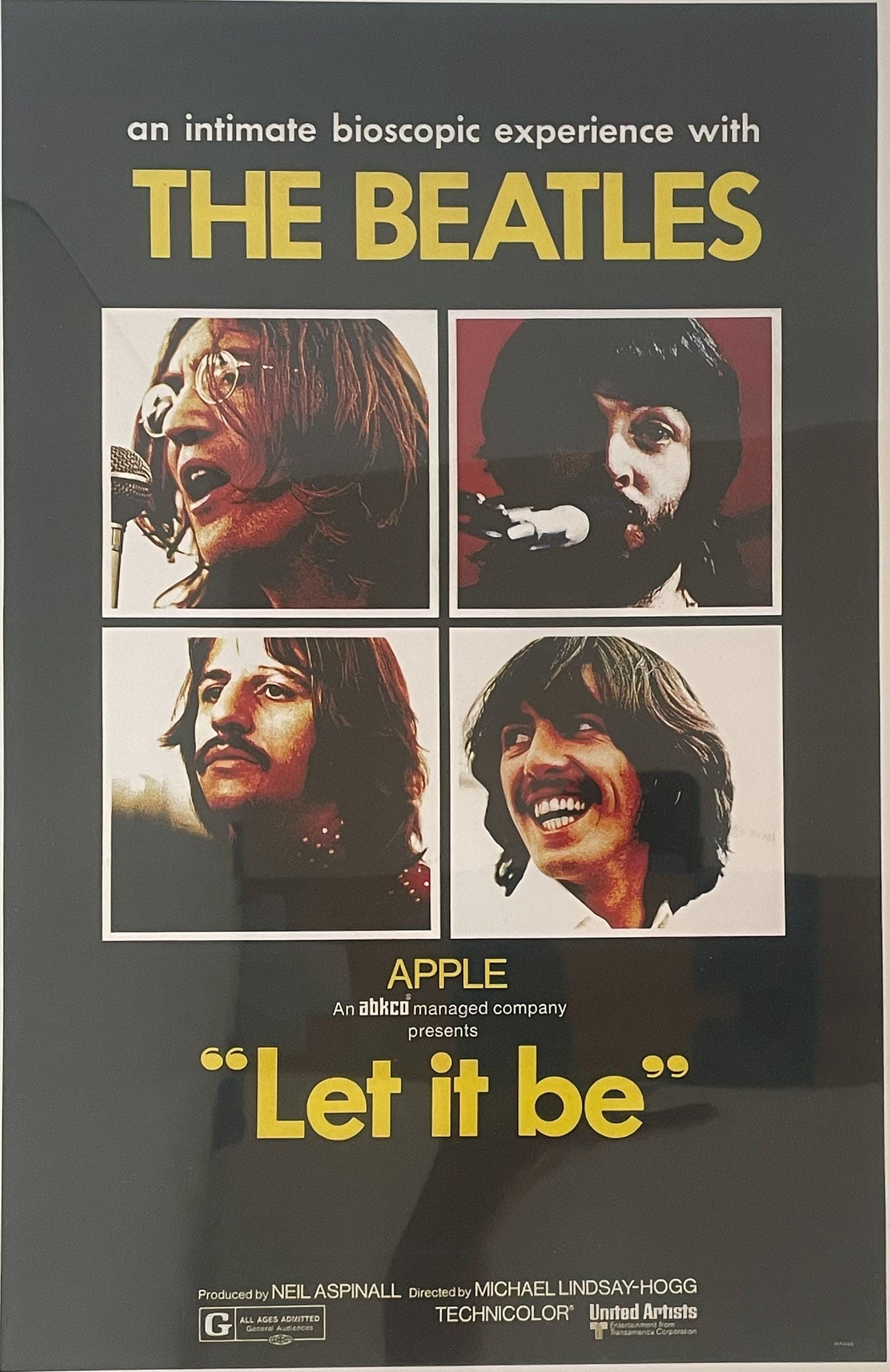 Let It Be Beatles Poster - Etsy Let It Be Beatles Poster - Etsy