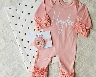 etsy newborn baby girl clothes