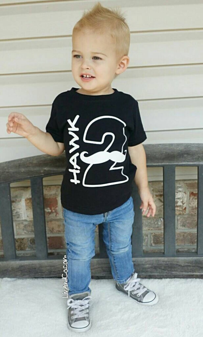 Boy 2nd Birthday Shirt Boy Birthday Shirt Two Year Old Boy Etsy
