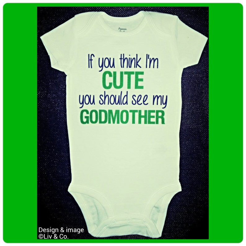 Funny Infant Newborn Baby Baptism Gift for Godchild From Etsy