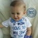 If Mom Says No My Aunt Will Say Yes Newborn Infant Baby Boy Clothes Boy Clothing Outfit Nephew Gift From Aunt Toddler Boy Shirt Liv & Co.™ 