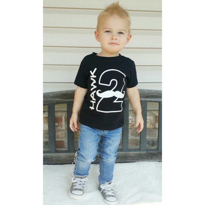Boy 2nd Birthday Shirt Boy Birthday Shirt Two Year Old Boy Etsy