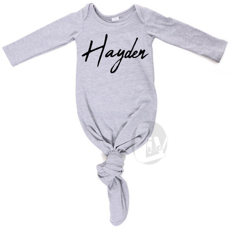 newborn gowns that tie