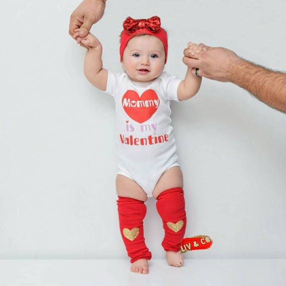 baby girl valentines outfit