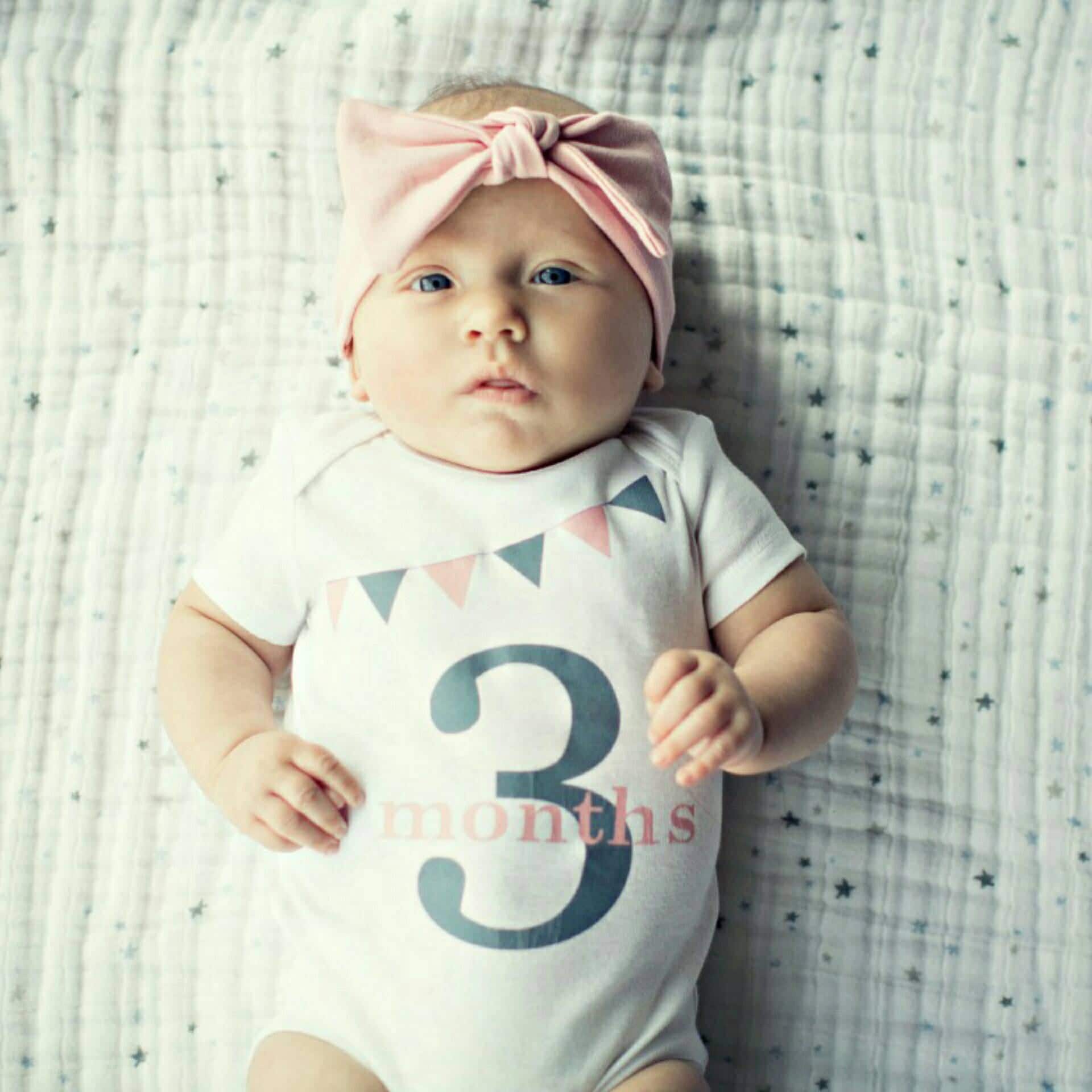 3 Month Old Girl Baby Outfit Baby Girl Clothes Baby Shower Etsy