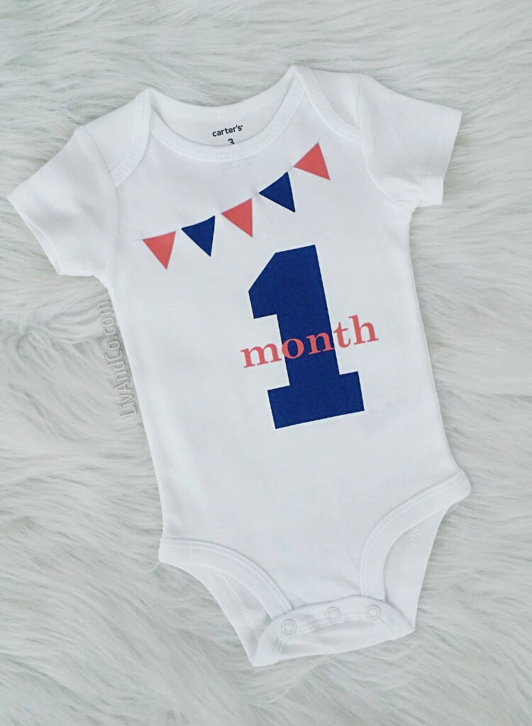 Infant Newborn Baby 1 Month Old Outfit 