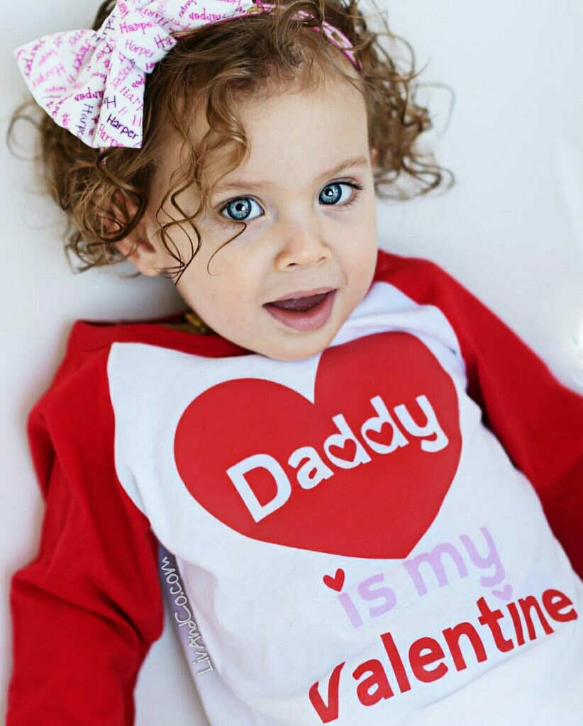 baby girl valentines day shirt