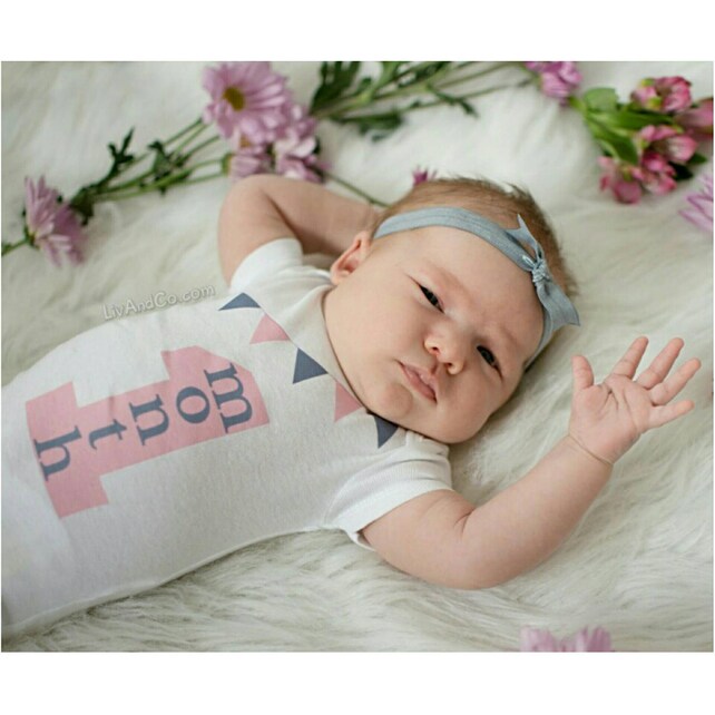 baby girl one month milestone outfit 1 month old baby girl etsy