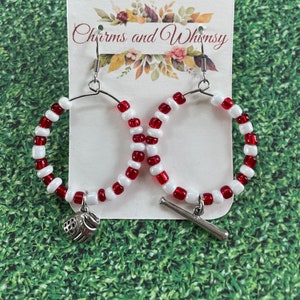 Baseball Earrings