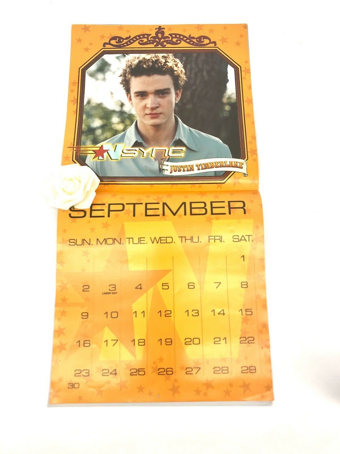 Vintage 2001 NSYNC No Strings Attached Wall Calendar Poster | Etsy Vintage 2001 NSYNC No Strings Attached Wall Calendar Poster | Etsy