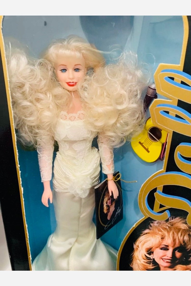 Vintage 1996 Dolly Parton Collectors Edition Barbie Doll Etsy