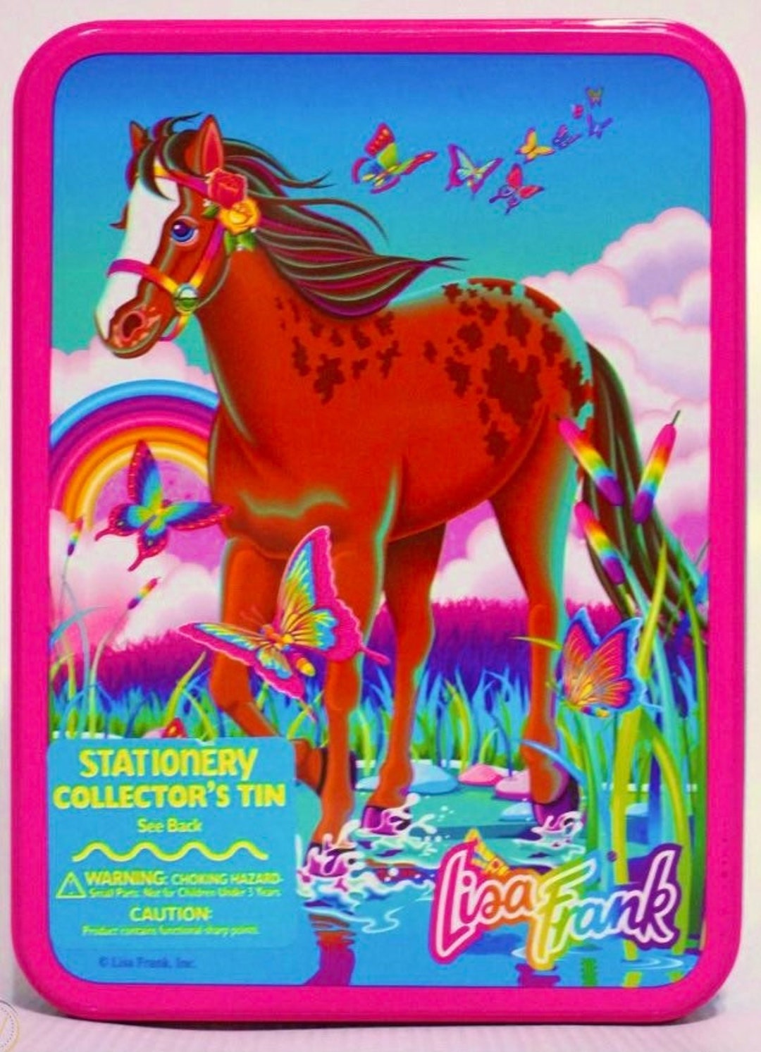 Vintage 1990s Lisa Frank rainbow Chaser Horse Collectible - Etsy