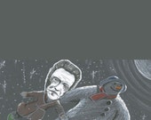 Walken In The Air charity Christmas card - all proceeds going to animal rescue