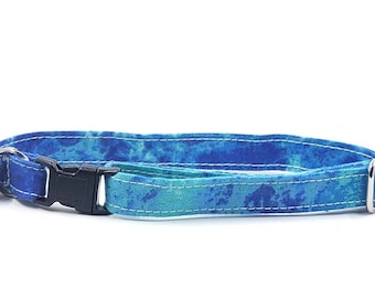 Collares para gatos Oceanscape Breakaway con cascabel, ajustables para gatos pequeños y grandes.