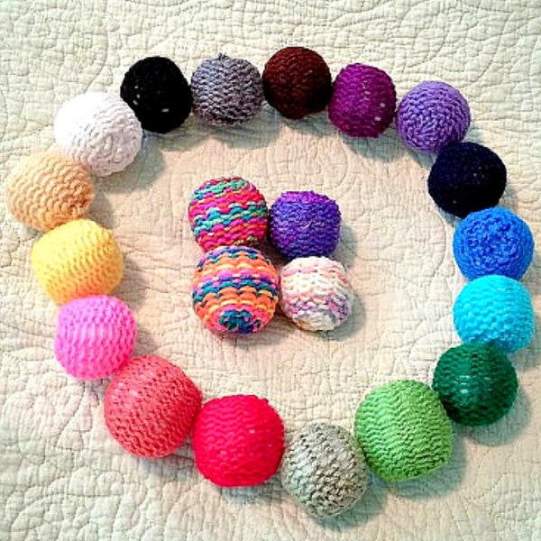 Set of 3 Knit Ball Cat Toys for Cats Knitted Cat Toys, Safe Kitten Toys, Cat Toys with Opt Bell, No Catnip Cat Toy, Jingle Bell Balls