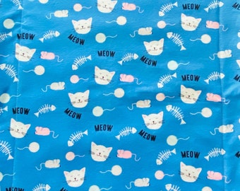 Self Warming Cat Beds with Warm Flannel Fabric, Pick a Pattern, Cat Blankets, Self Heating Cat Bed, cat shelf bed