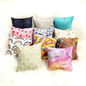 Katzenminze Kissen Katzenspielzeug, wählen Sie ein Muster, Katzenminze quadratisches Katzenspielzeug, kein Katzenminzespielzeug, Silvervine Baldrian Katzenspielzeug, Katzenminze Adoptionsgeschenk für Katzen