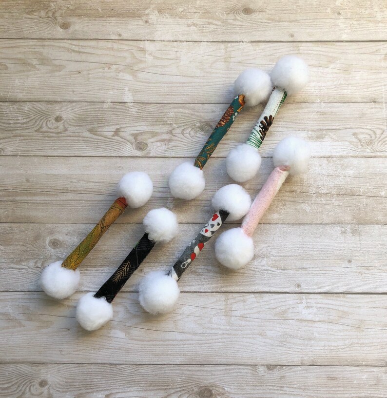 Kitty Swabs Cat Toys Set of 3 Catnip Toys Christmas Gift Etsy