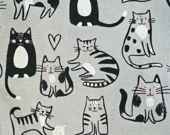 Krispig kattmynta kattmatta, vadderad säng, kattkärlekstryck