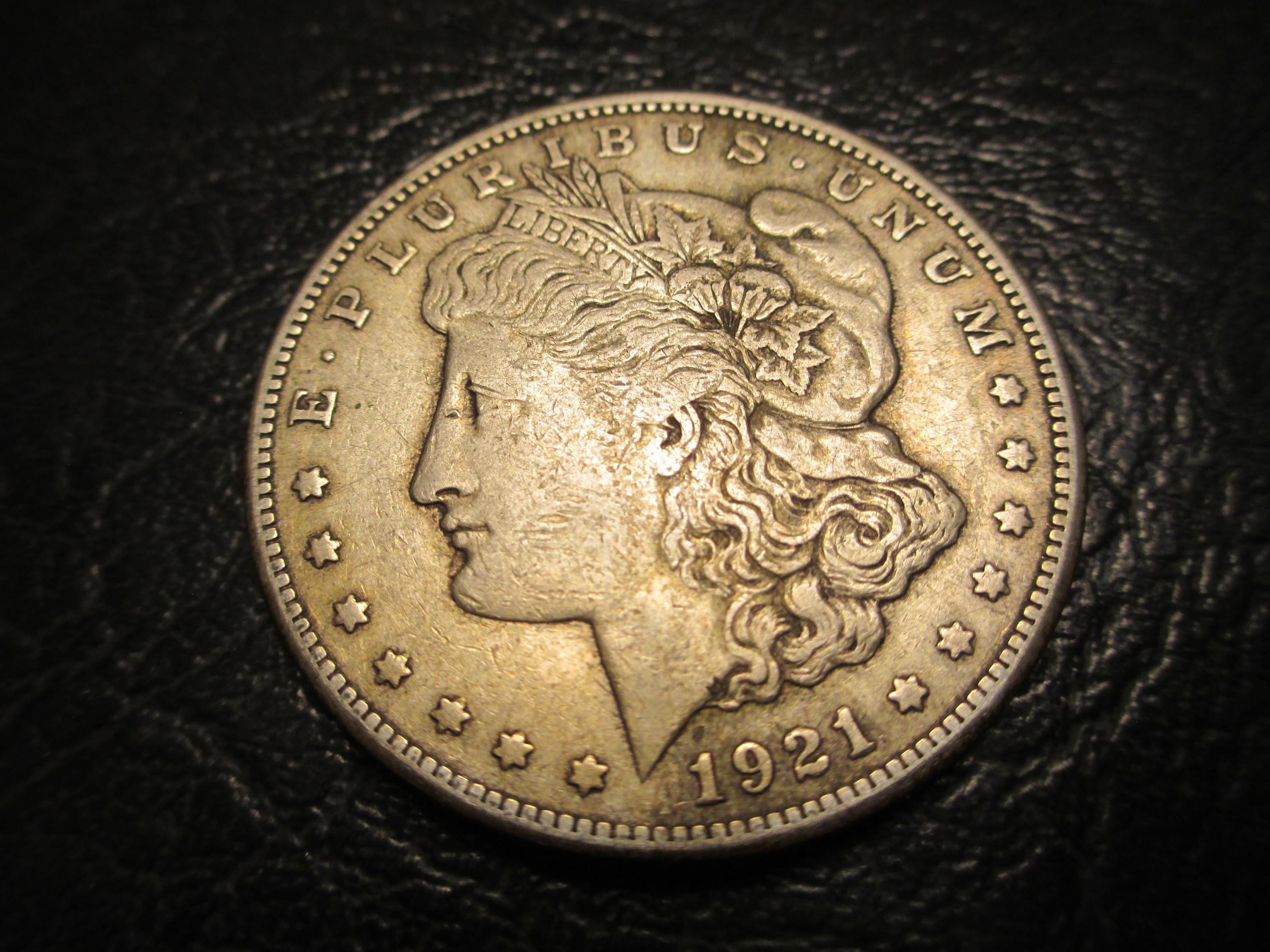 1921 S Morgan Silver Dollar Key Date Last year of Issue
