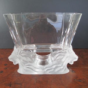Lalique Lion Head - Etsy
