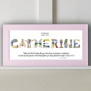 Onebttl Catholic Confirmation Gift for Teenage Girls