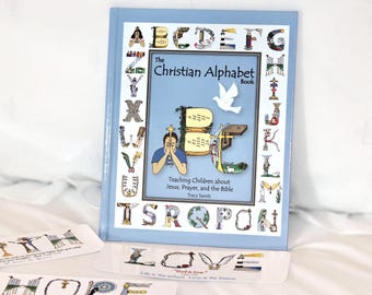 Christian Alphabet Book for Kids | ABCs, Bible Verses & Prayers | Baptism and Communion Gift