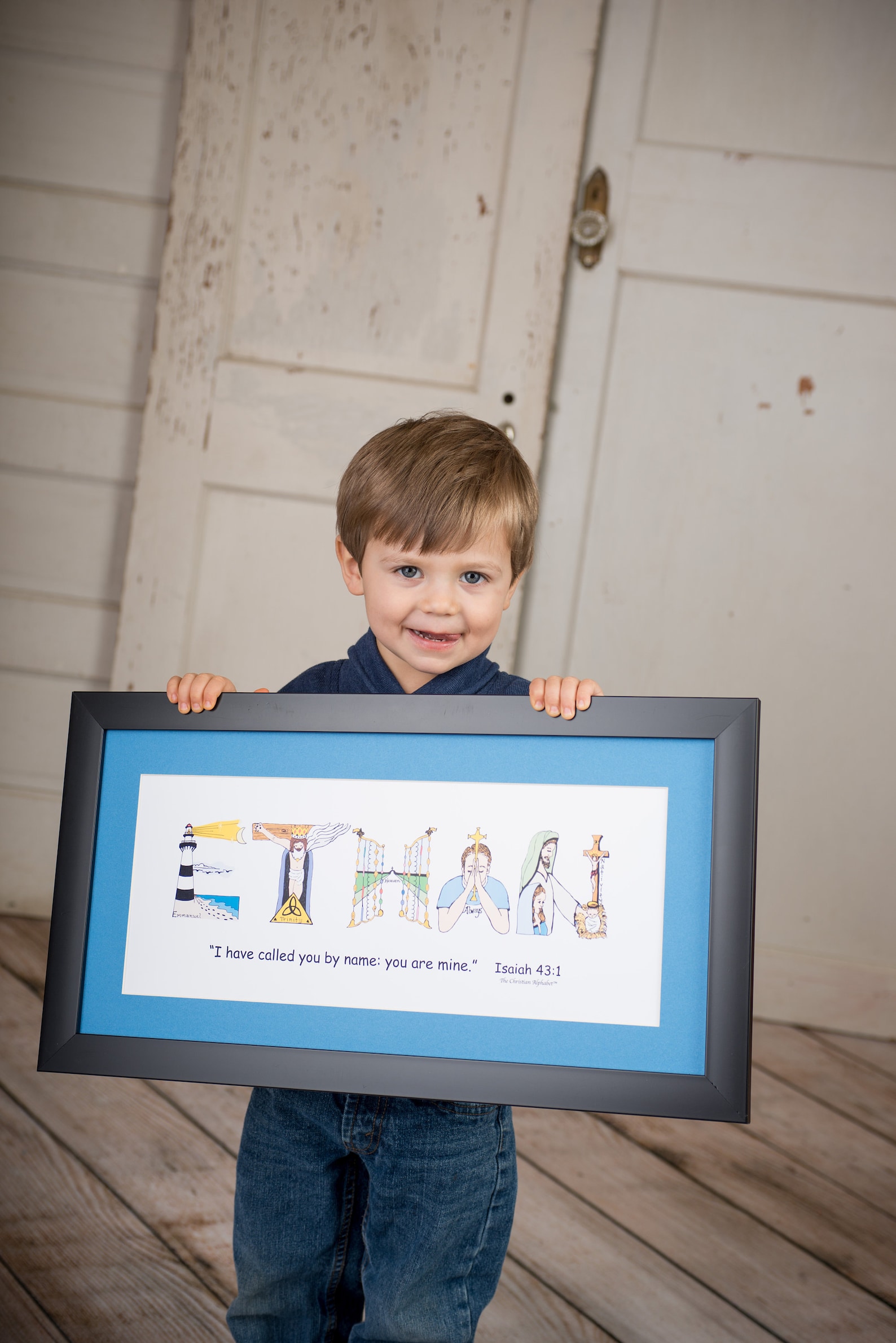 Christening Gifts for Boys Personalized Godson Gifts 10x20 Etsy