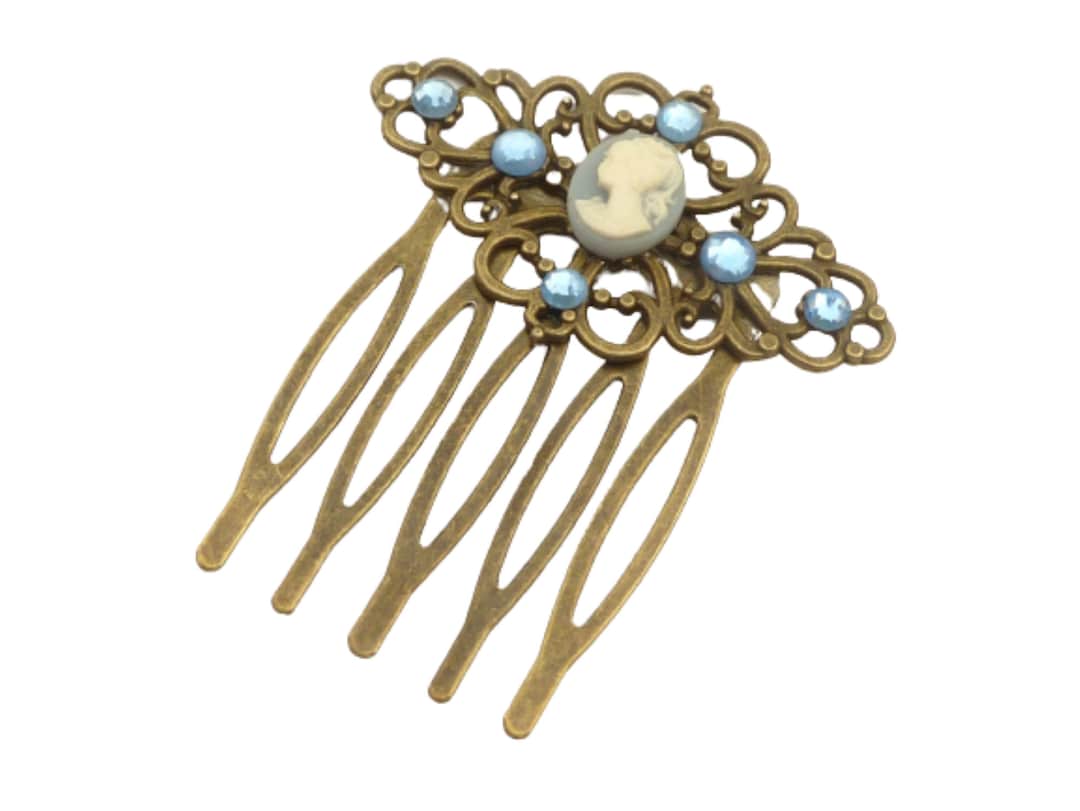 Tiara Da Sposa Con Strass - Corona Con Pettine, Viola, Per Matrimoni E Feste - Foto 2