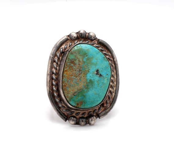 Vintage, Sterling Silver and Turquoise Ring