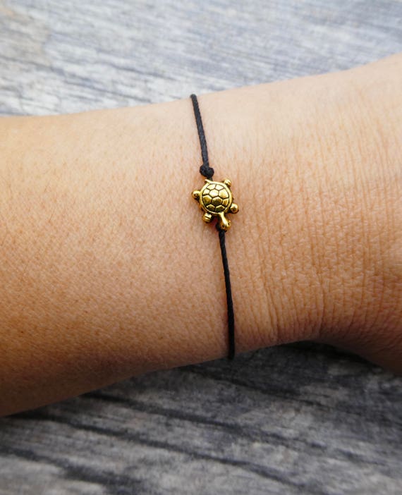 2 braccialetti a tartaruga per donne, migliori amici