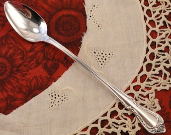 Cuillère à thé glacé à la menthe _ CHALICE par Wm A Rogers Oneida _ Plaqué argent vintage 1958 _ Prix par cuillère