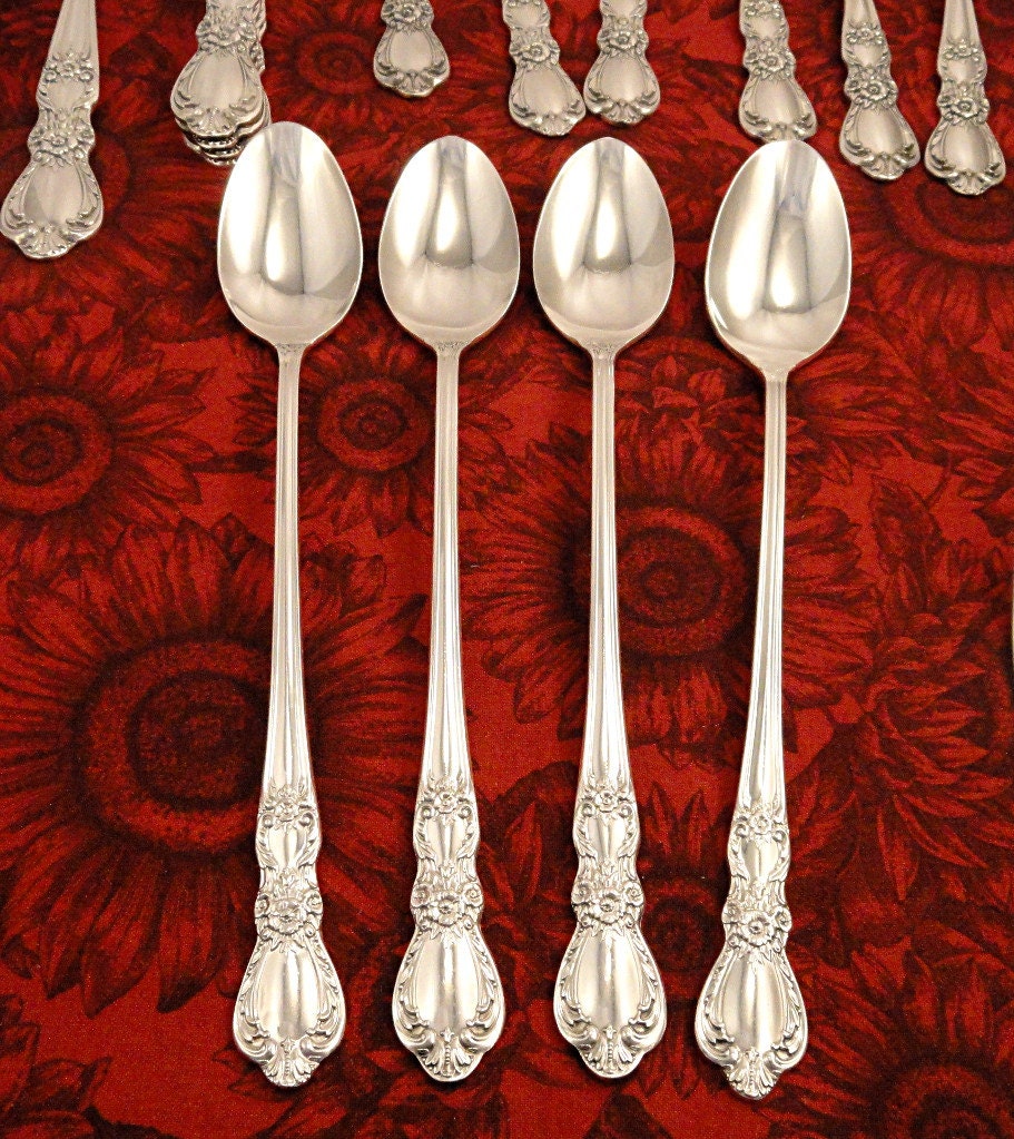 Inheritance silverplate Rogers Ice  Teaspoon Iced Tea Spoon S 