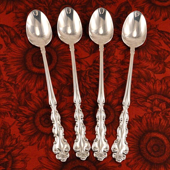 Minty Iced Tea Spoon _ BEETHOVEN by Oneida Community _ Vintage