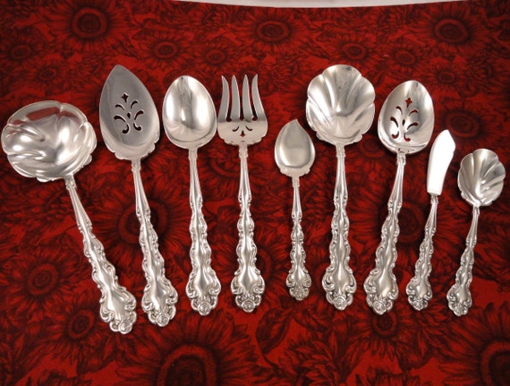 South Seas by Community Plate Silverplate Pierced Tablespoon Fancy 8 1//2/"