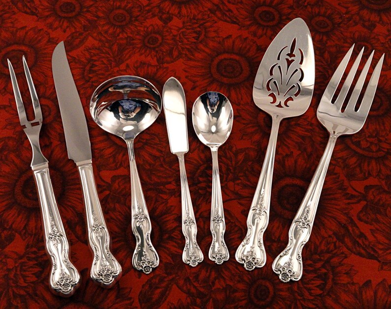 Rogers Mfg Extra Plate Magnolia aka Inspiration Large Meat or Salad