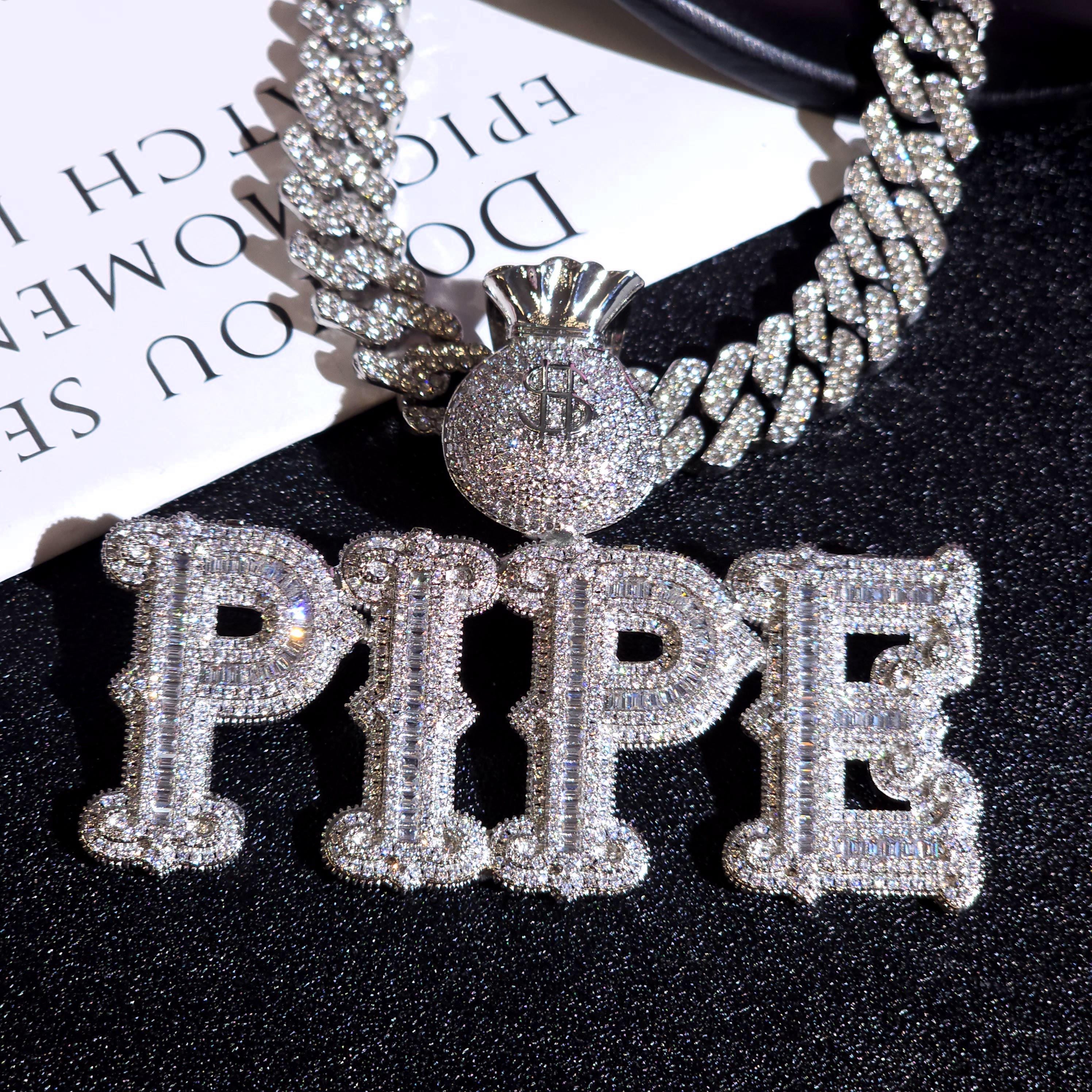Iced out pendant - Etsy 日本