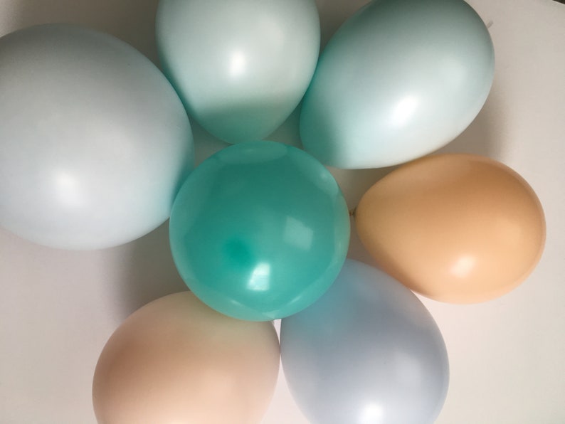 Matte Balloons Pregnancy Announcement Personalization Available BOY Oh Boy Pastel Baby Shower 11 Pastel Balloons Pastel Unicorn 5
