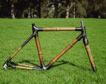 Durango Frame Set (Fork includes) 700×32-40 Bamboo Bicycle Frame (Hybrid)