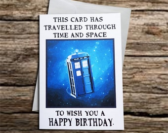 Doctor who birthday | Etsy