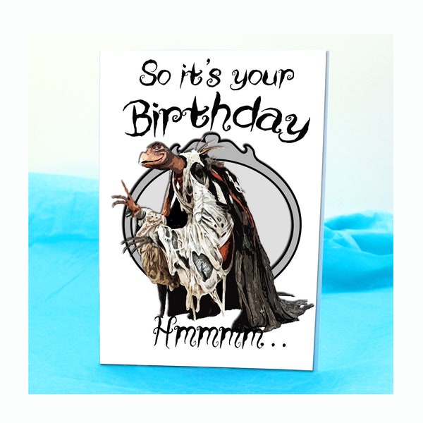 Dark Crystal Birthday Card KimWestARt