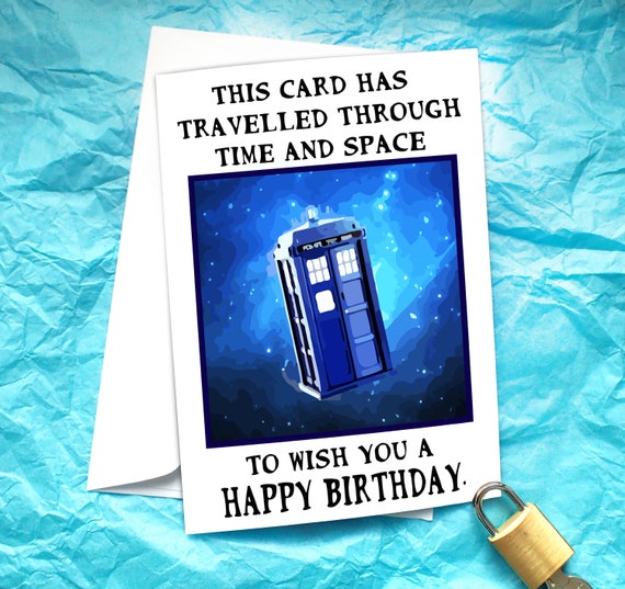 Doctor Who Birthday Ecard