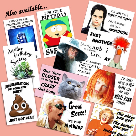 Instant Download Rick Astley Rick Roll Greeting Card 