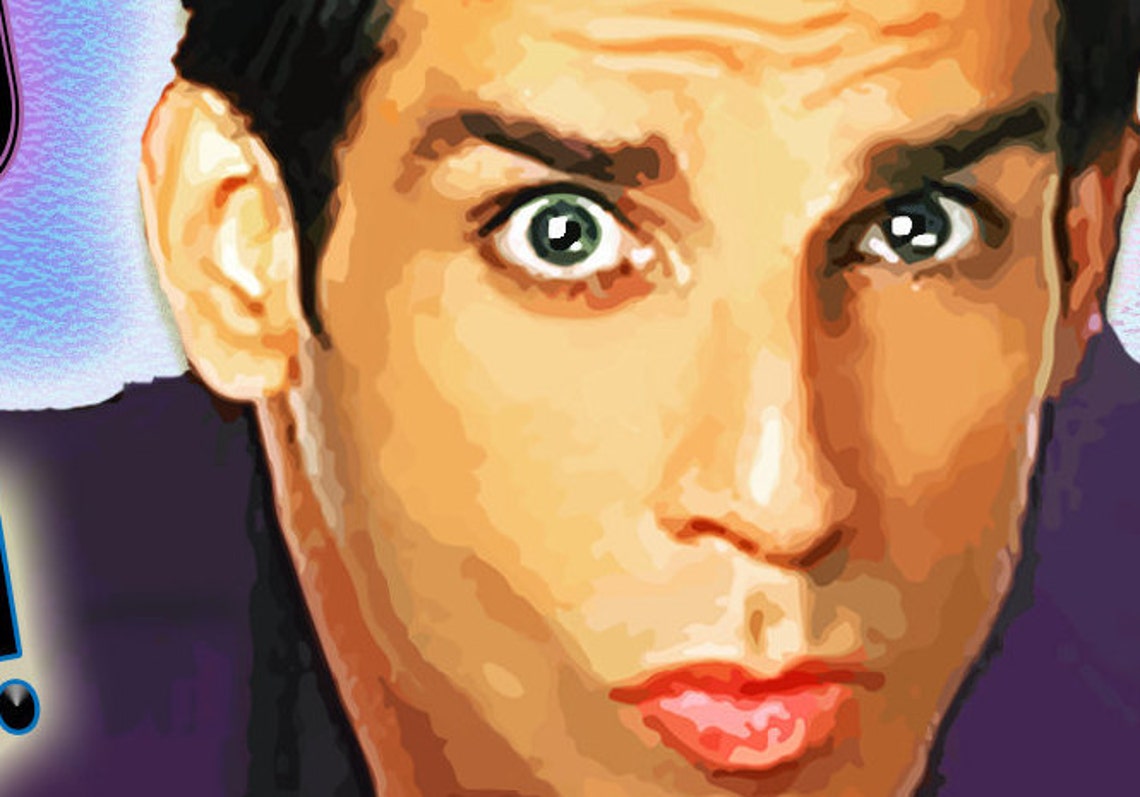 Zoolander Birthday Card | Etsy