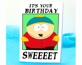 Cartman birthday card