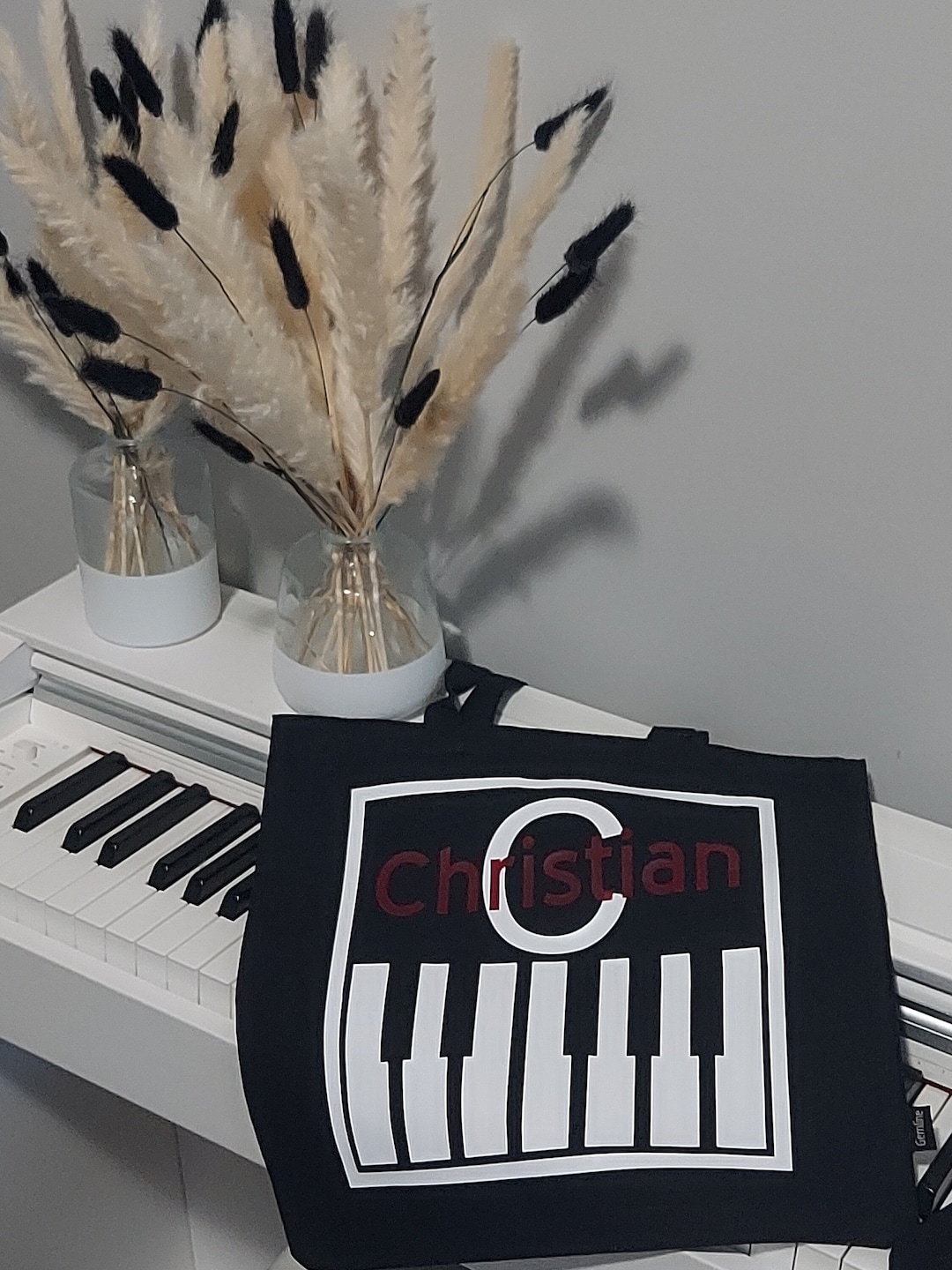 Custom Piano Bag for Piano Lessons Piano Recital Gift for Piano