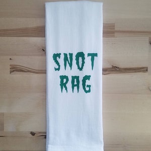 Snot Rag Gag Gift, Funny Gift, Gift for Boogers, Snot Gag Gift, Christmas Gag Gift